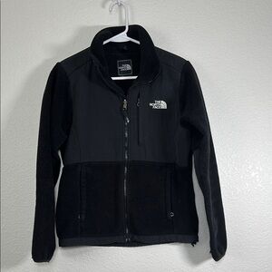 The North Face Denali Black Polartec Fleece Zip Up Jacket S